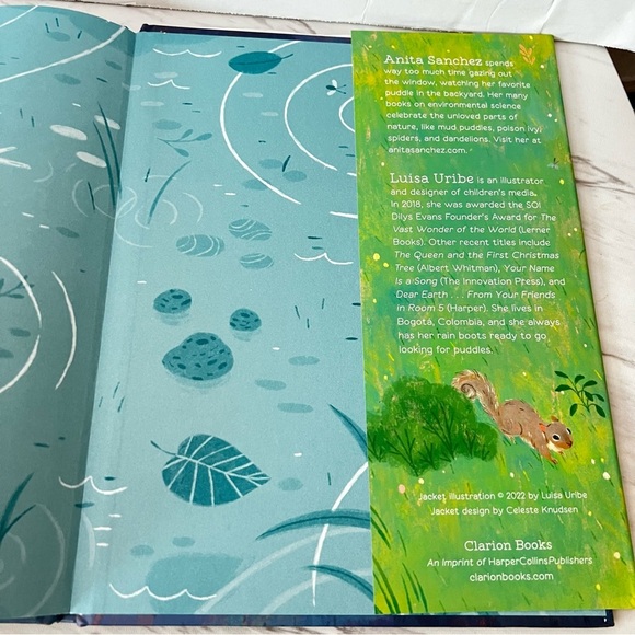 Hello Puddle! Hard Book Cover By Anita Sanchez Kids - Picture 3 of 9